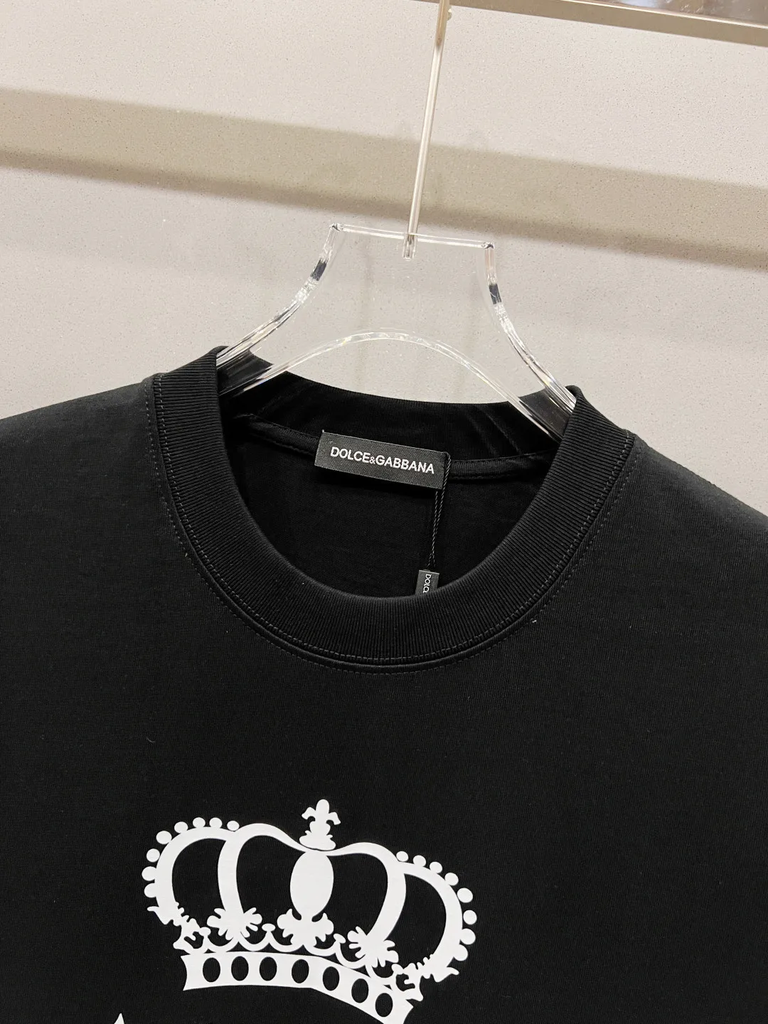 110👍DG logo Logo Same Style T Versatile ( ) : Black White Size：S M L XL